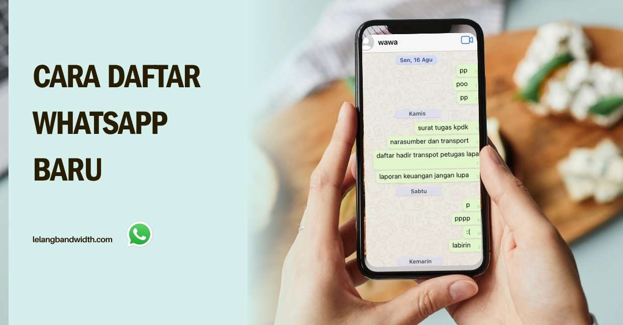 Cara Daftar WhatsApp Baru