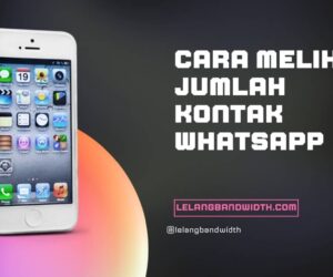 Cara Melihat Jumlah Kontak WhatsApp