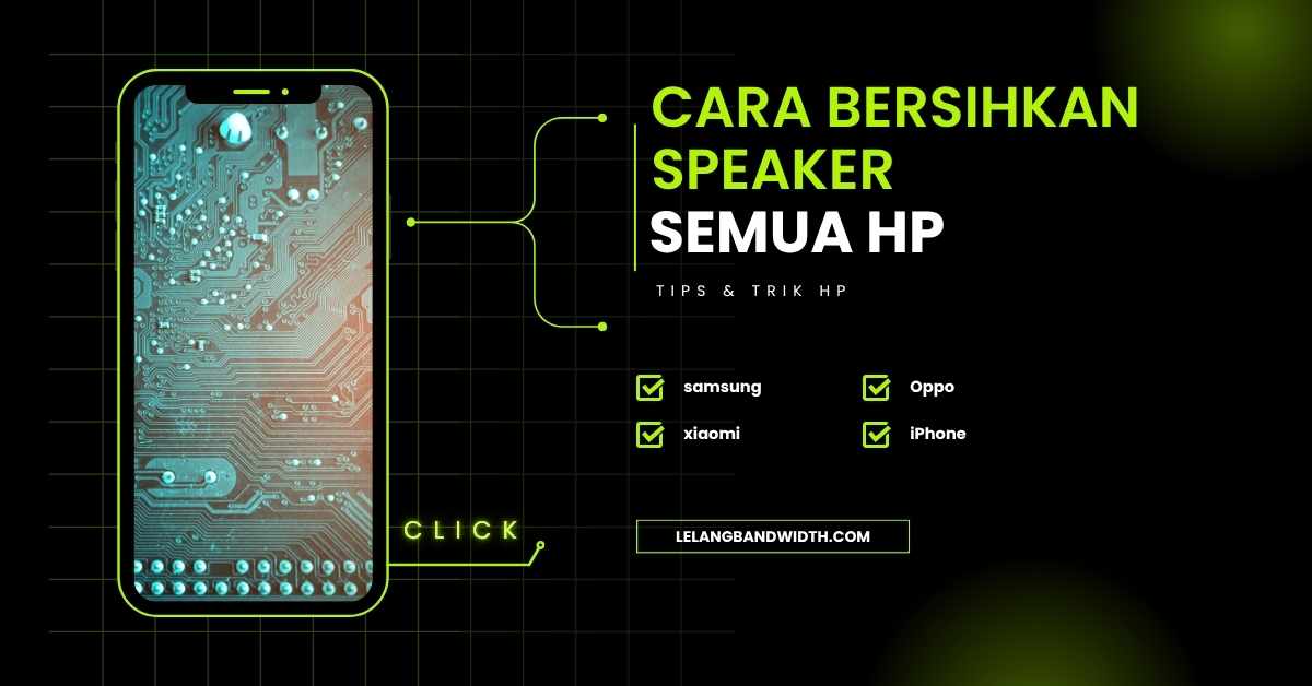 Cara Membersihkan Speaker