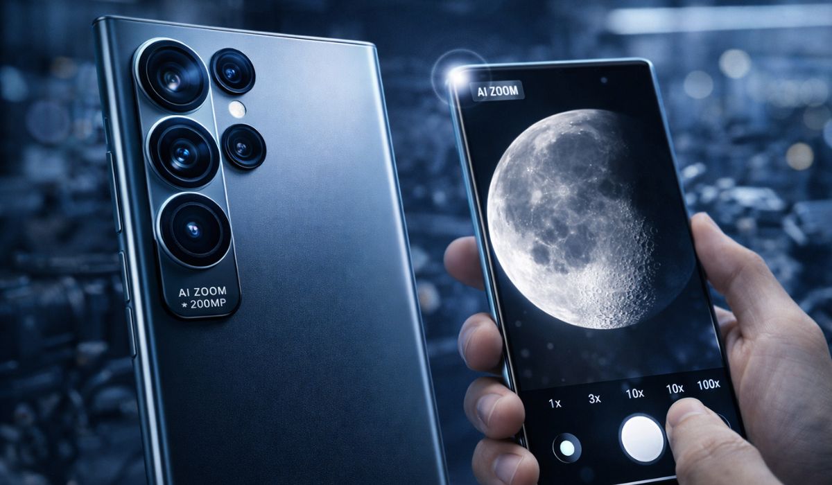 Kamera Zoom Samsung S26 Ultra