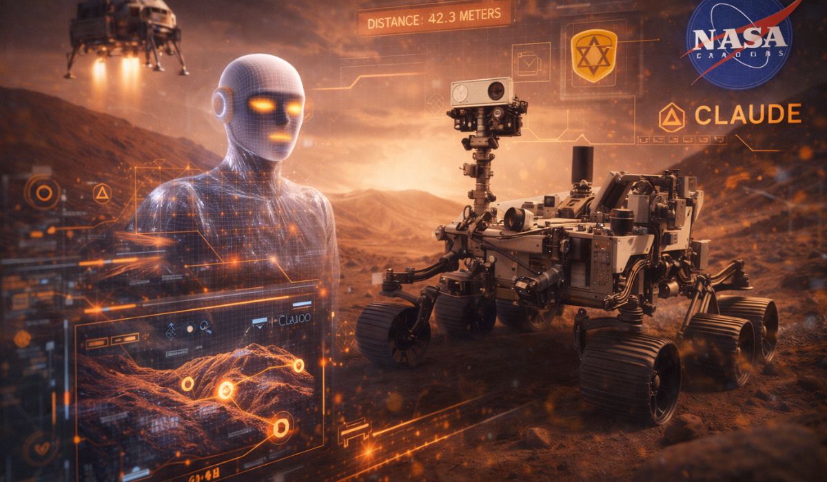 NASA Pakai AI Claude buat Navigasi Rover di Mars