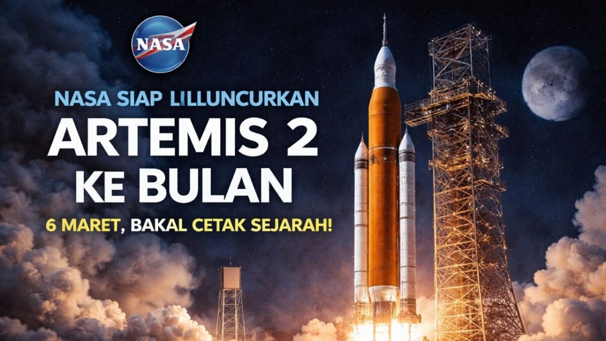 NASA Siap Luncurkan Artemis 2 ke Bulan 6 Maret, Bakal Cetak Sejarah!