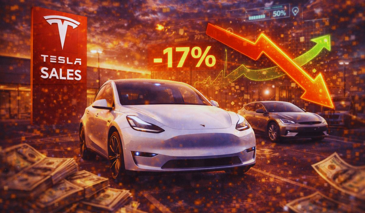 Penjualan Tesla di AS Anjlok 17%, Tanda Pergeseran Pasar EV