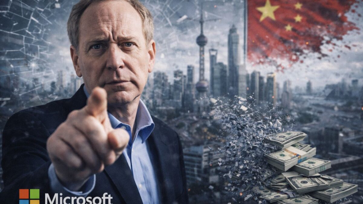 Presiden Microsoft Wanti-wanti: China Bikin Perusahaan 'Hilang'?