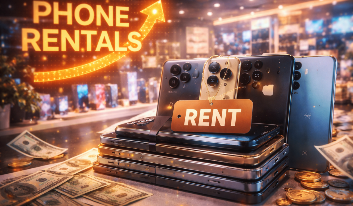 Sewa Ponsel Meningkat di AS